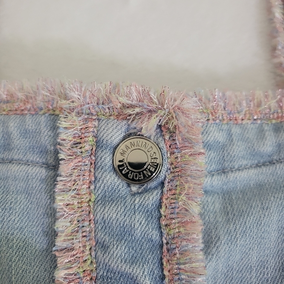 7 For All Mankind Sleeveless Denim Bustier New Top - Picture 4 of 8